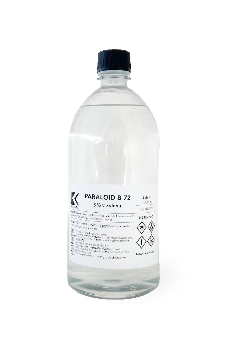 Paraloid B 72 v xylenu, 5 %